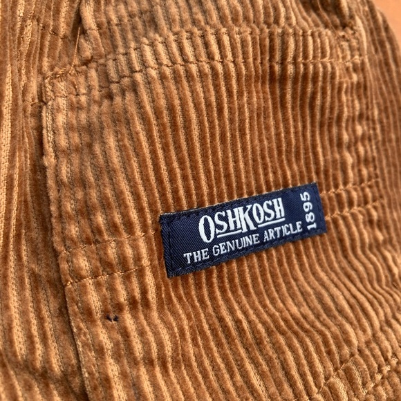 BNWT OshKosh Brown Corduroy Pants Sz 6-9M - Picture 5 of 6